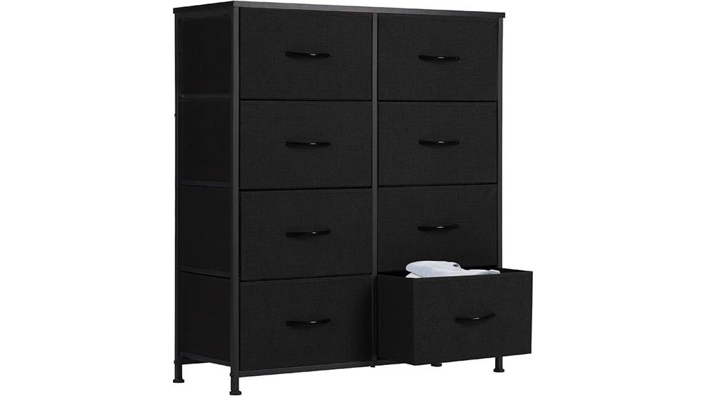stylish 8 drawer storage dresser