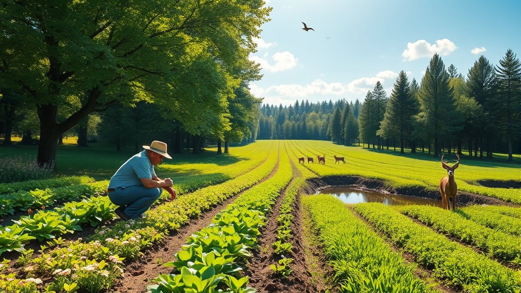 sustainable farming techniques employed