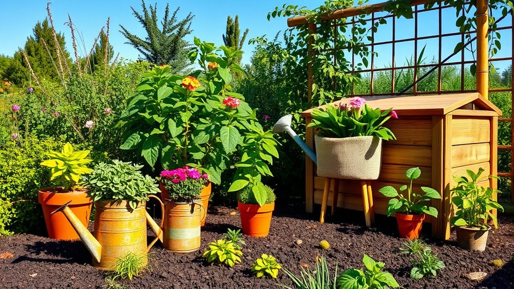sustainable gardening without plastic