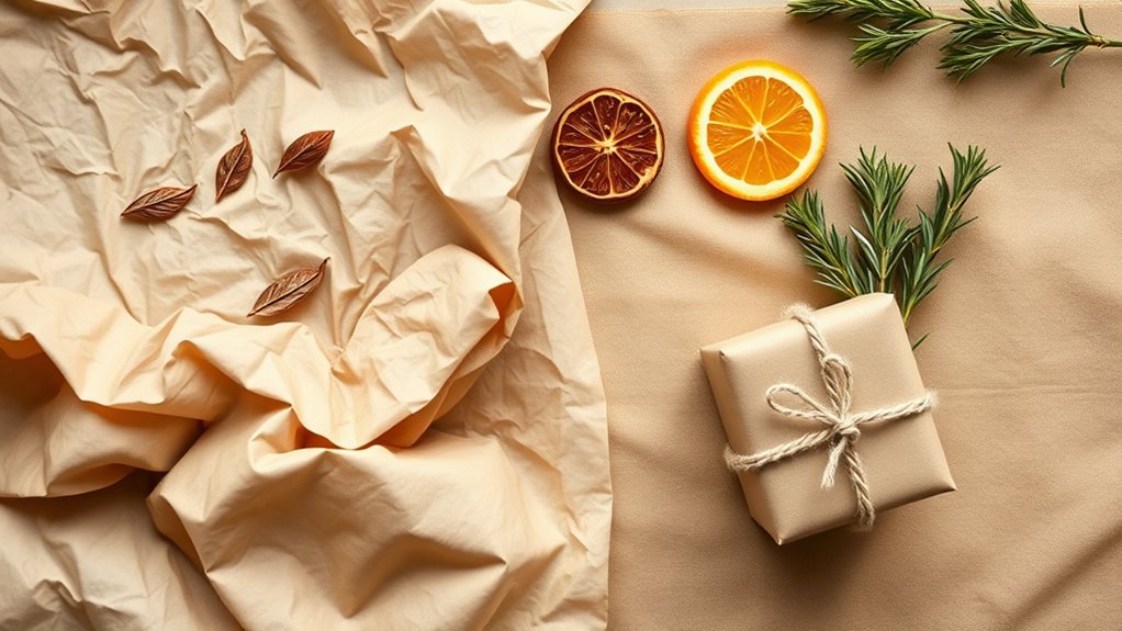 sustainable gift wrapping options