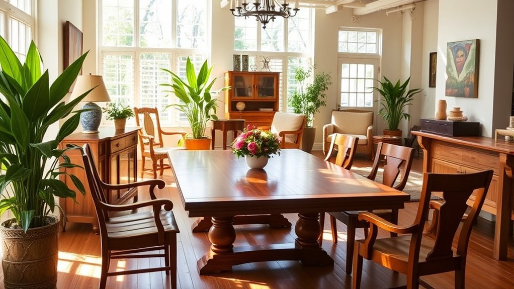 sustainable hardwood furniture commitment