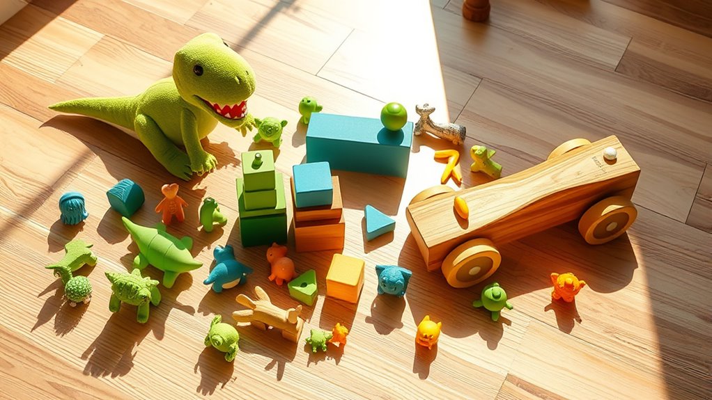 sustainable play through eco friendly toys