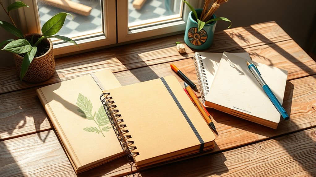 sustainable writing materials available