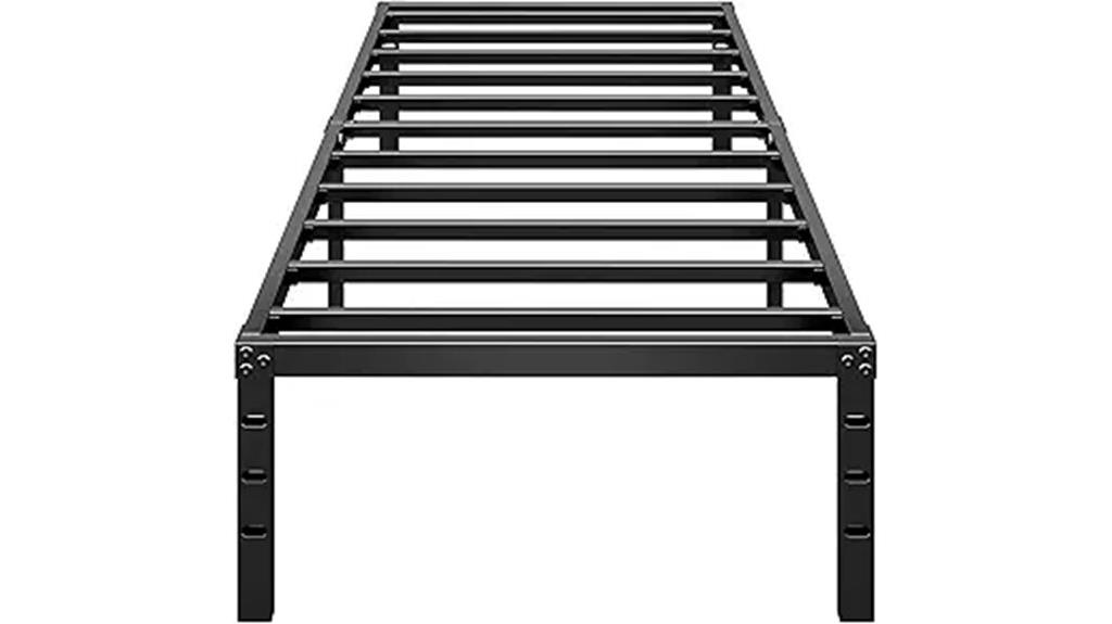 twin metal bed frame
