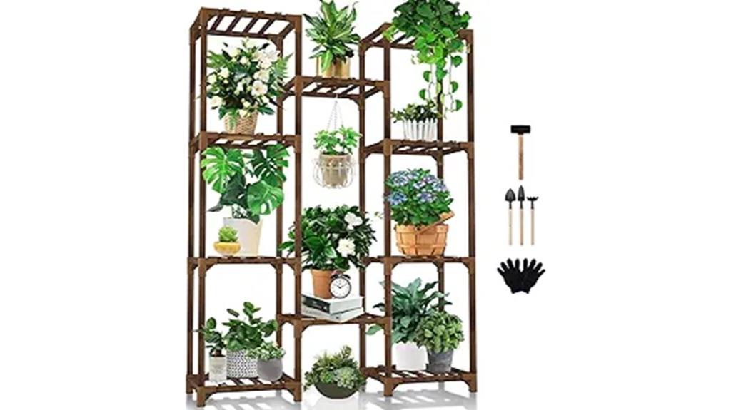 uneedem tall plant stand