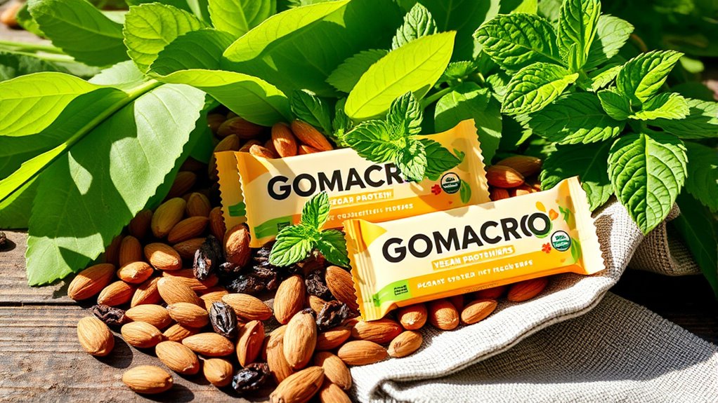 vegan protein snack bars