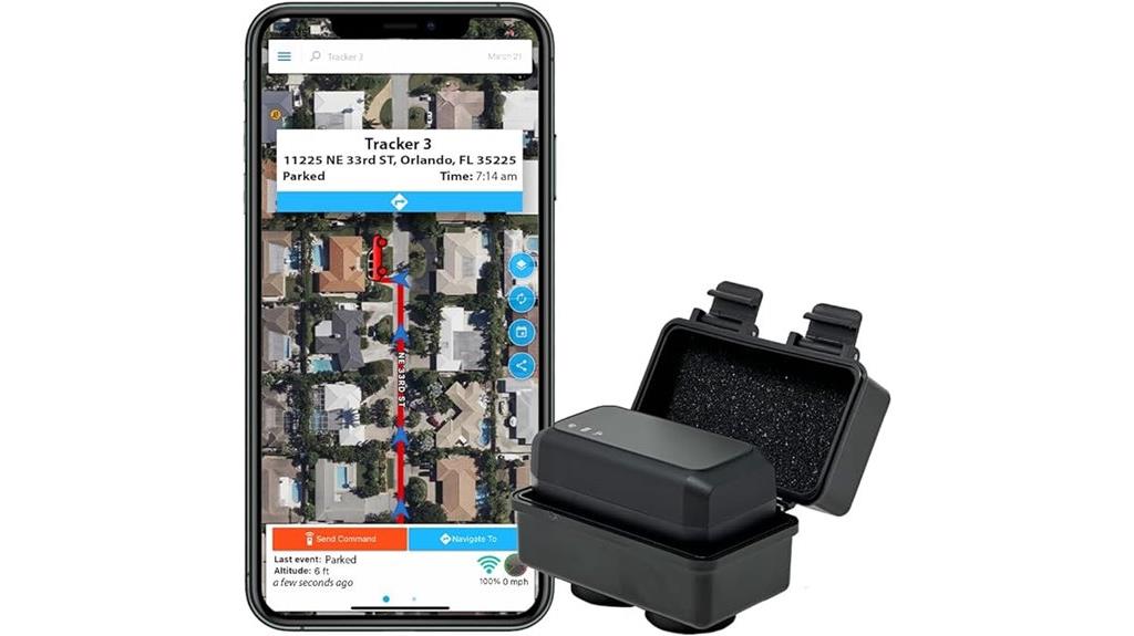 waterproof gps tracker magnets