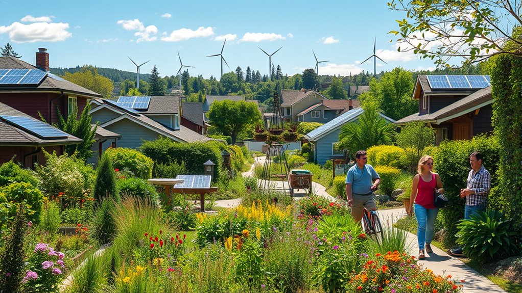 community driven sustainable living
