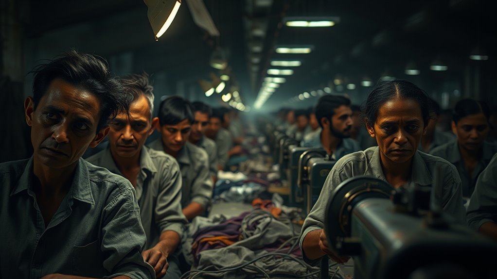 exploited workers behind fashion