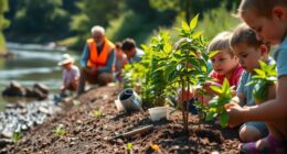 join local environmental initiatives