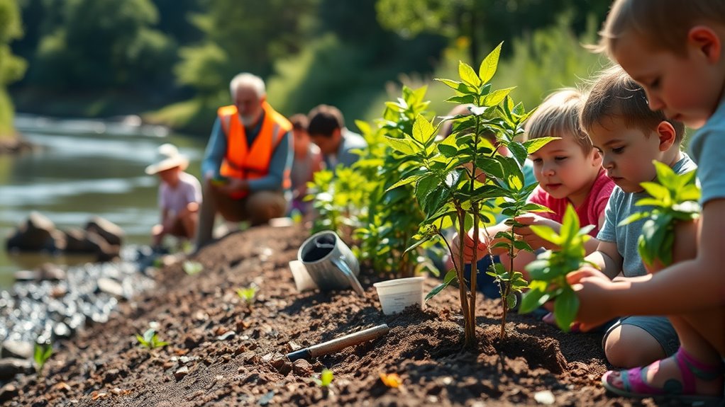 join local environmental initiatives