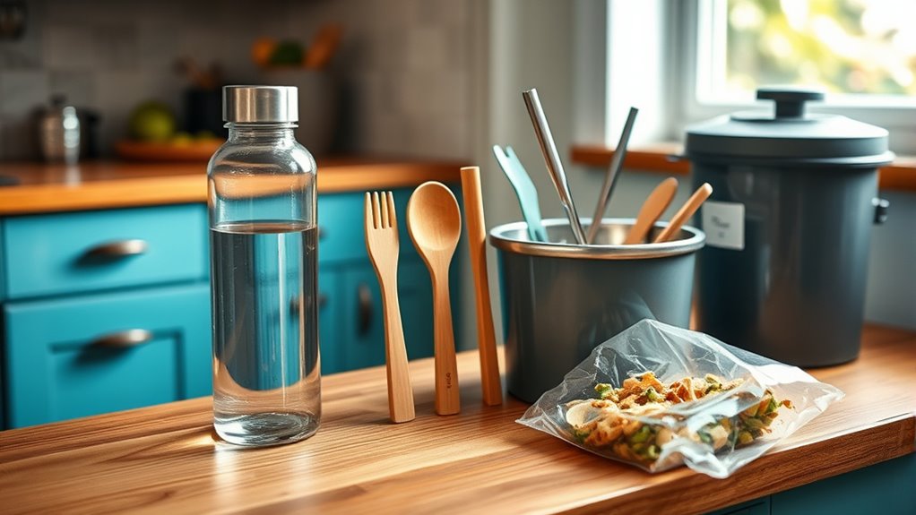 reduce waste through reusable packaging