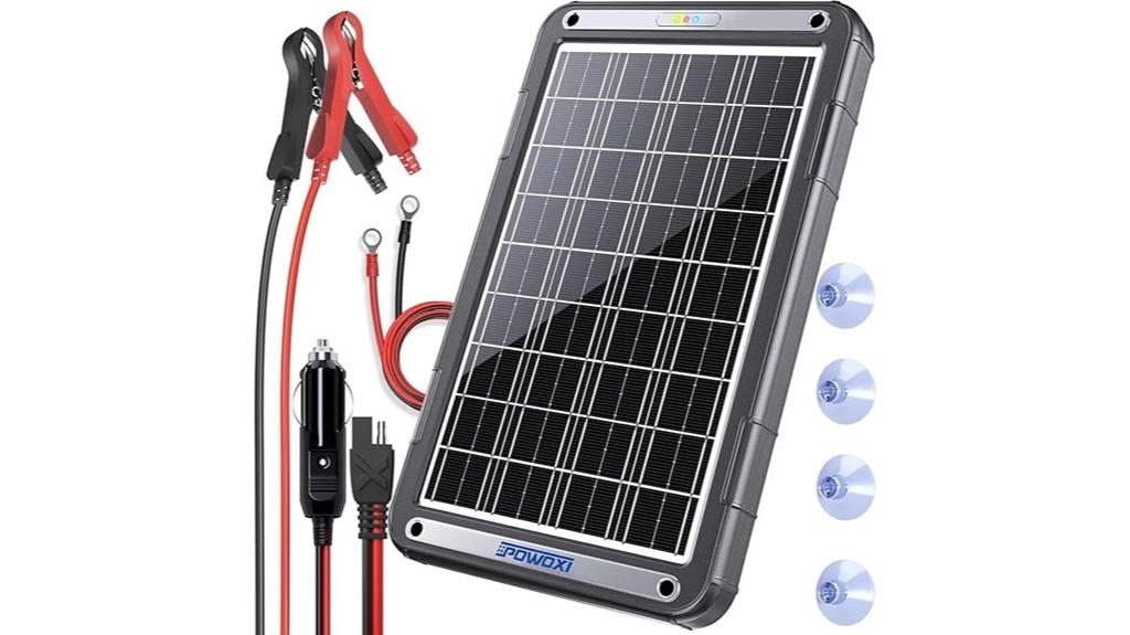 12v solar battery charger