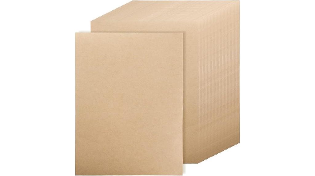 300 kraft paper sheets