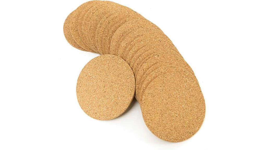 50 pack cork coasters