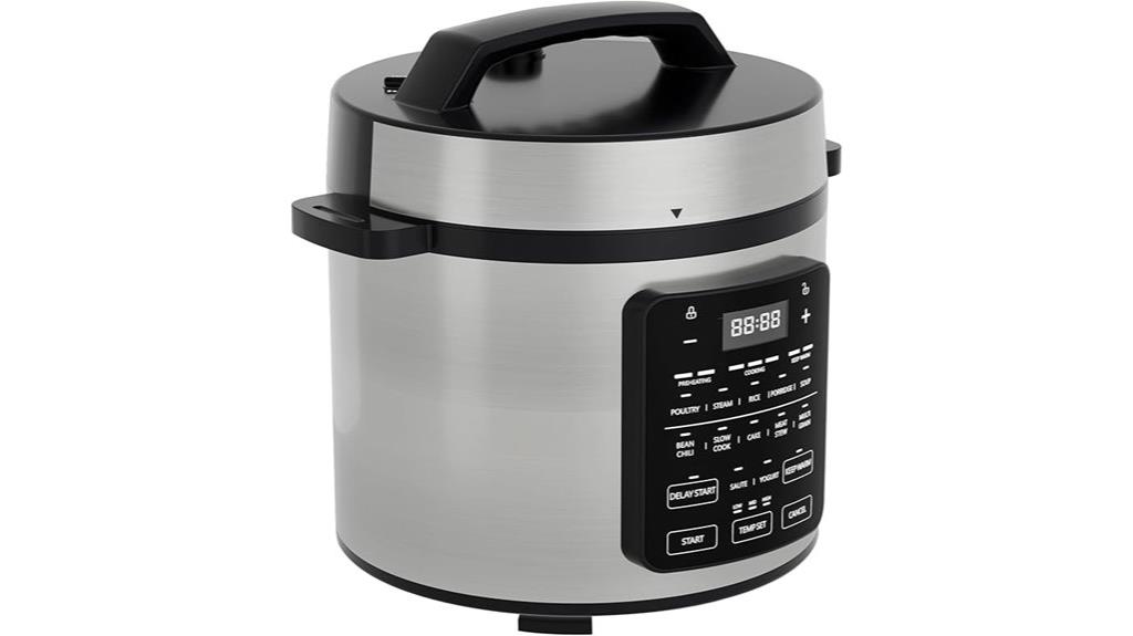 6 quart electric pressure cooker