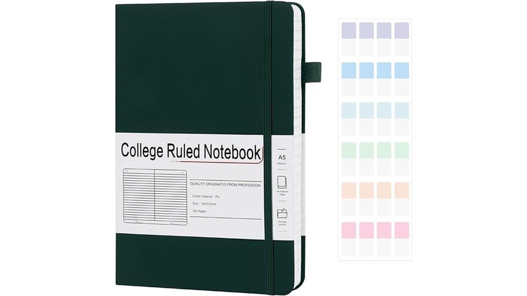 a5 lined journal