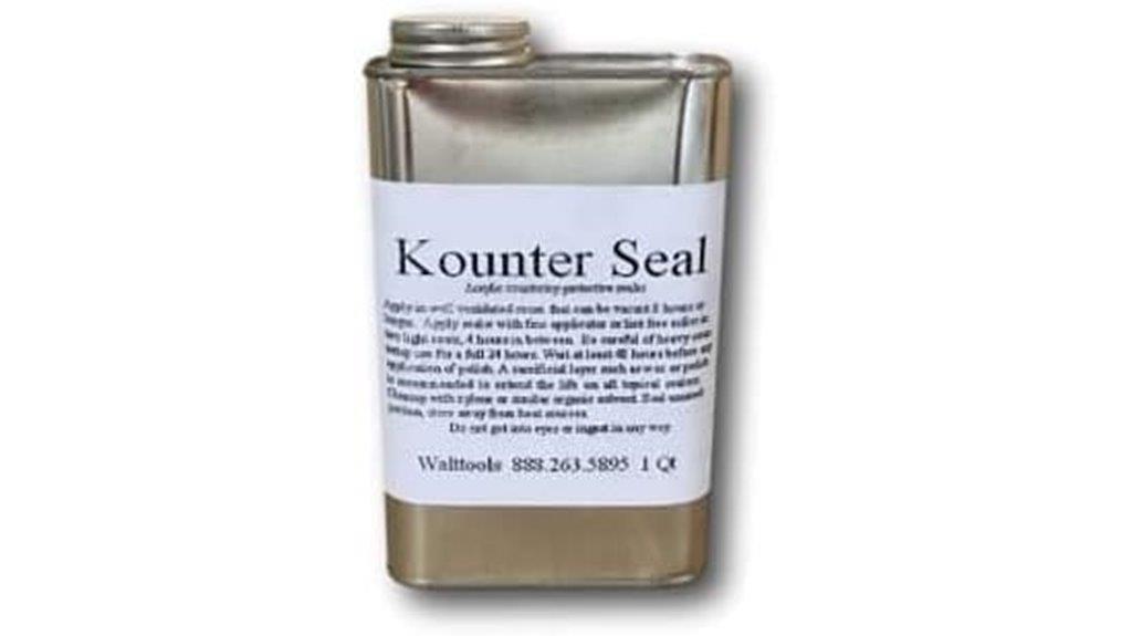 acrylic countertop sealer quart