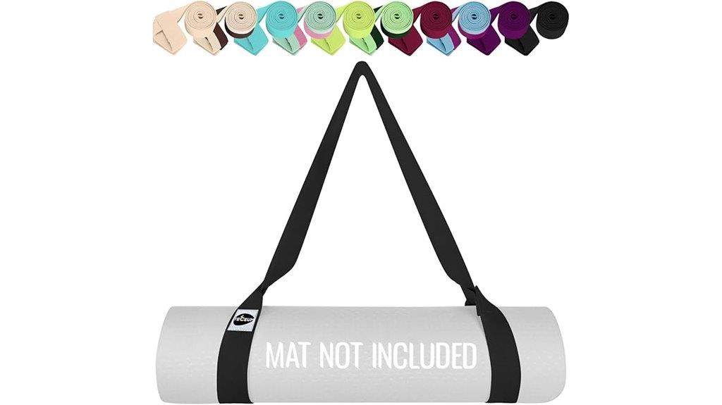 adjustable yoga mat carrier