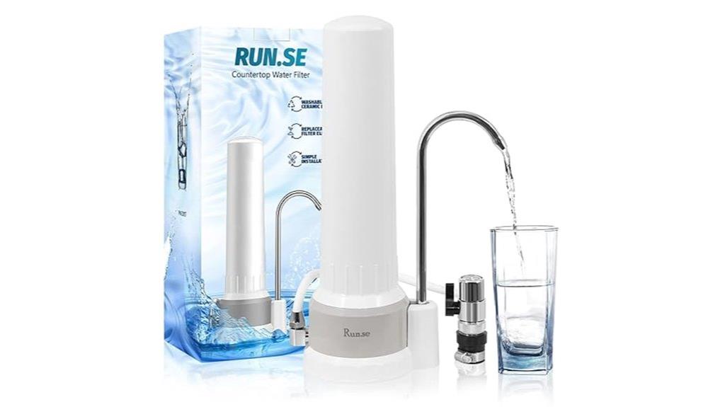 alkaline countertop water filter