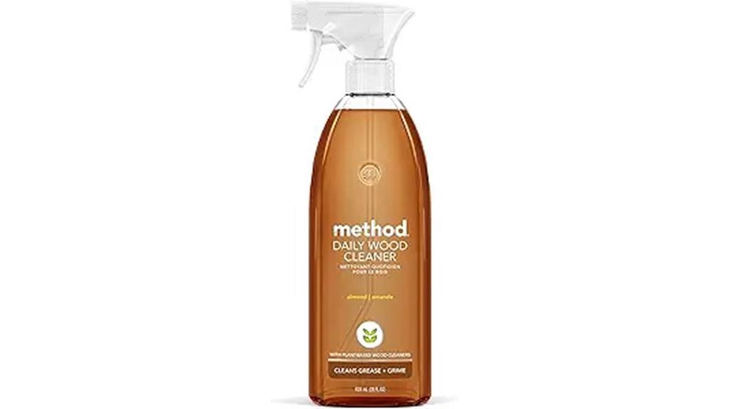 almond scented daily wood cleaner