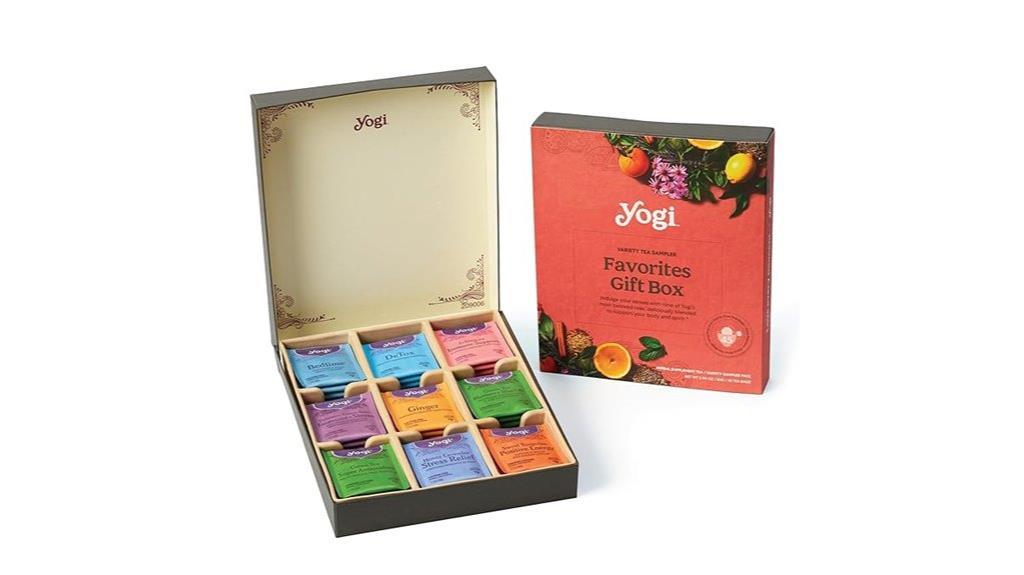 assorted organic tea gift
