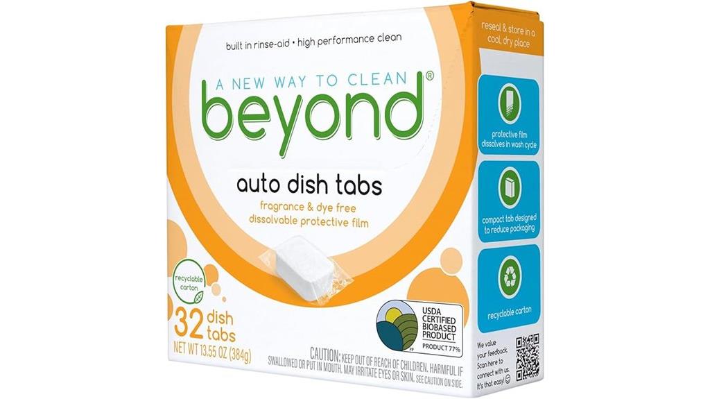 automatic cleaning tablet pack