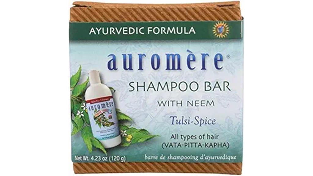 ayurvedic shampoo bar