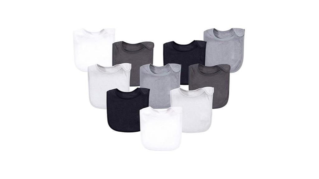 baby rayon terry bibs