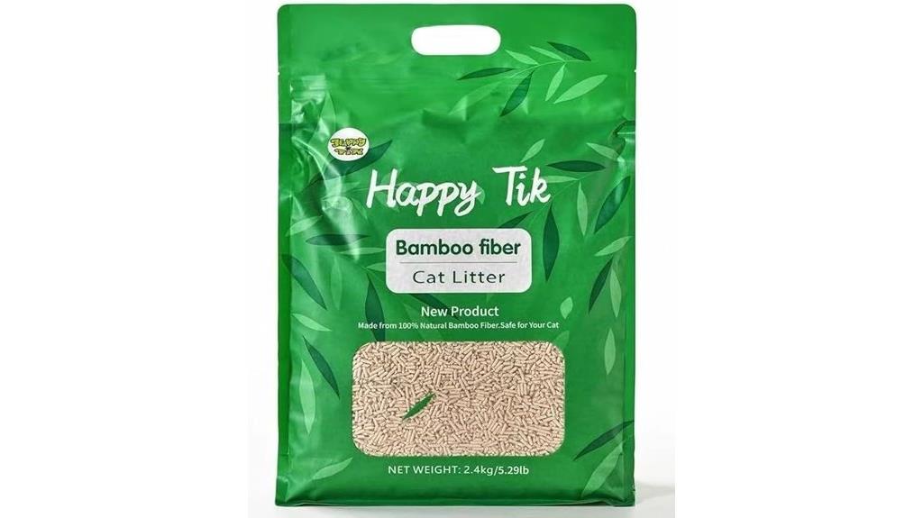 bamboo cat litter