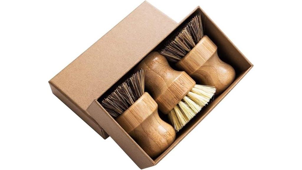 bamboo natural fiber scrubbers
