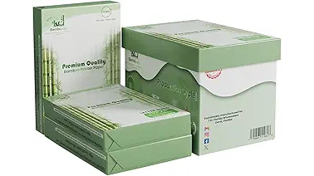 bamboo printer paper pack