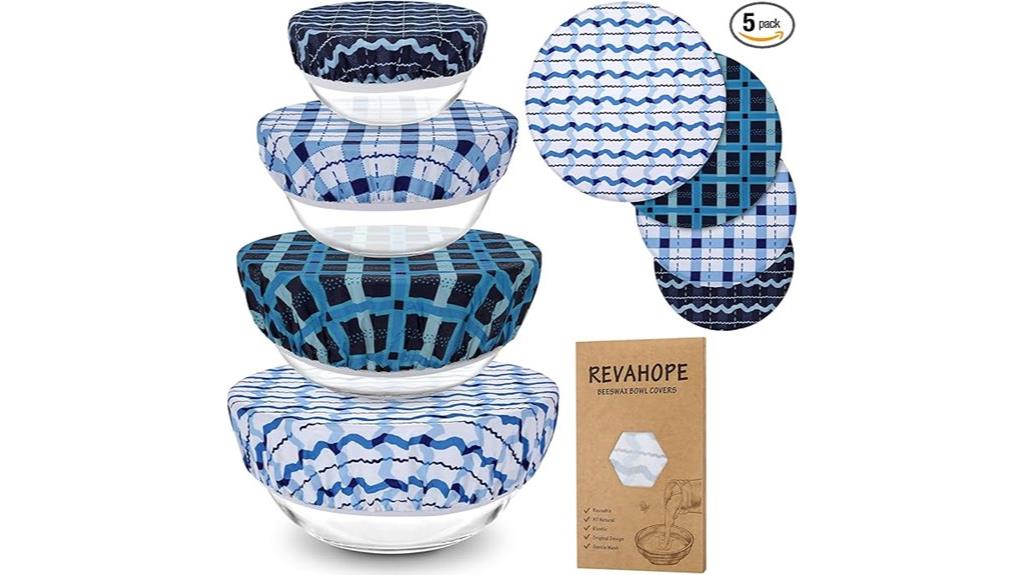 beeswax food bowl covers