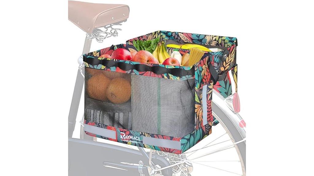 bike grocery pannier set