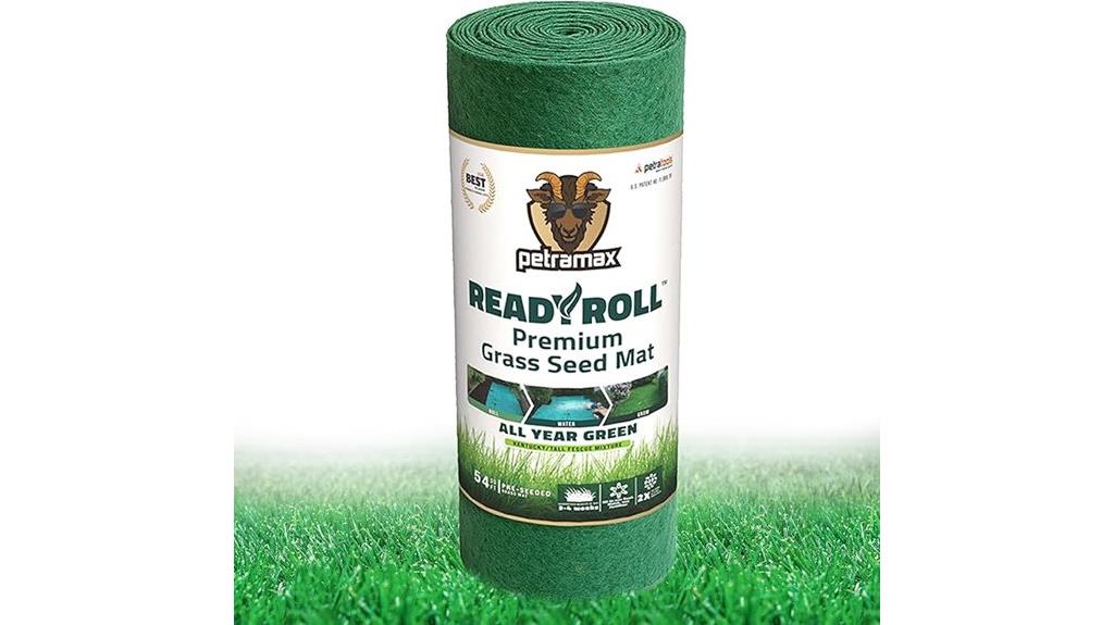 biodegradable grass seed mat