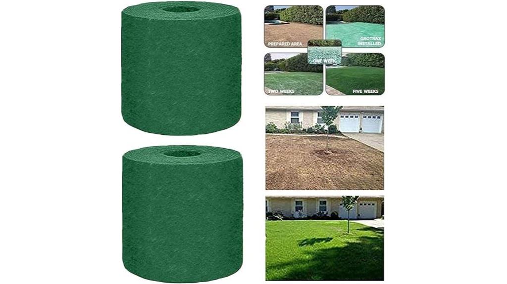 biodegradable grass seed mat