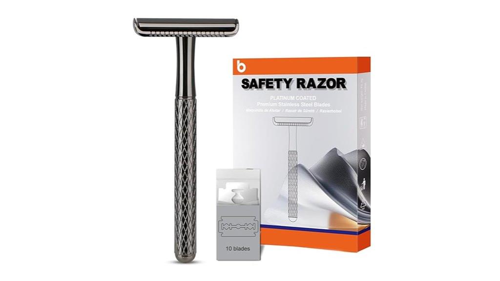 black double edge razor