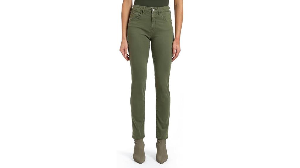 blue high rise boyfriend jeans