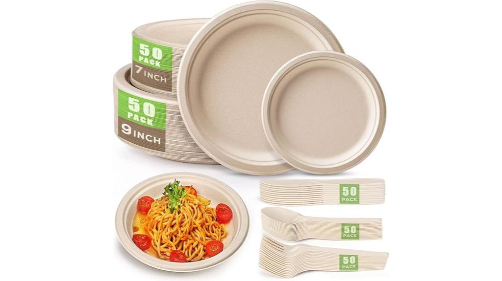 bulk disposable paper plates