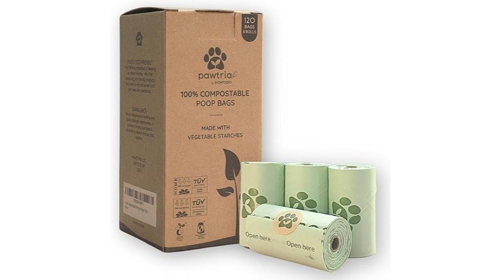 certified compostable dog bags