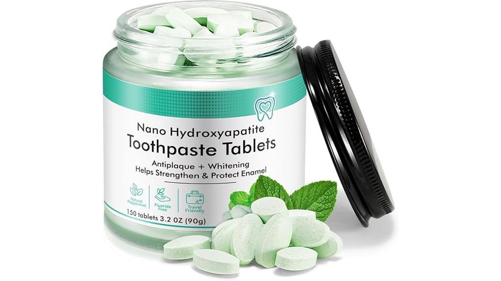 chewable whitening toothpaste tablets