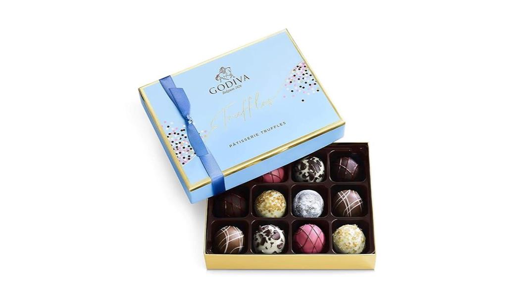 chocolate truffle gift box