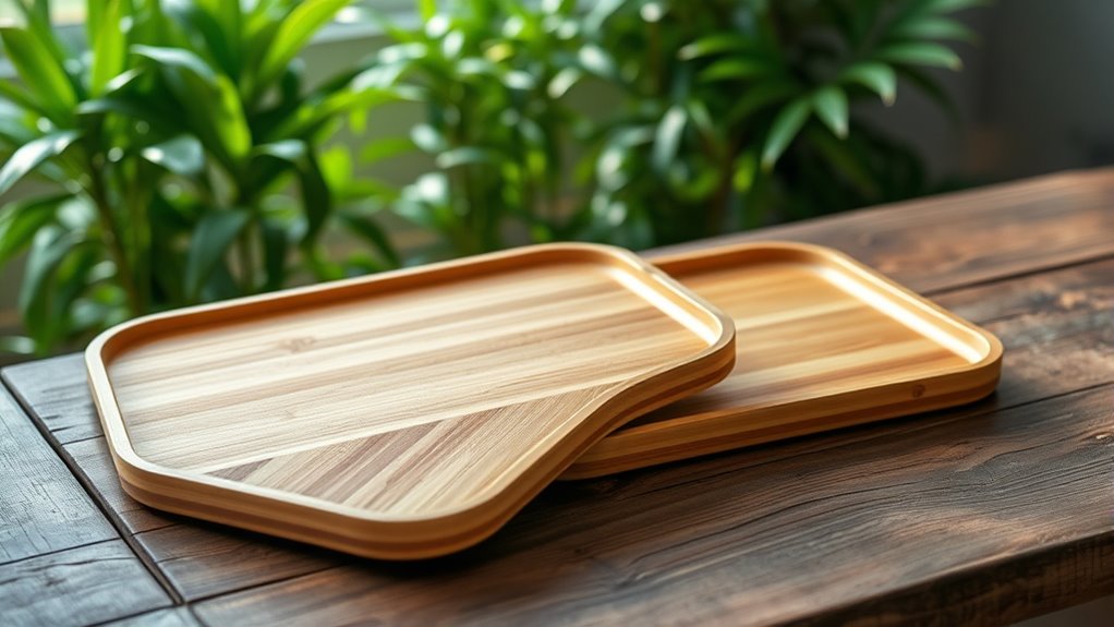 choosing eco friendly bamboo trays