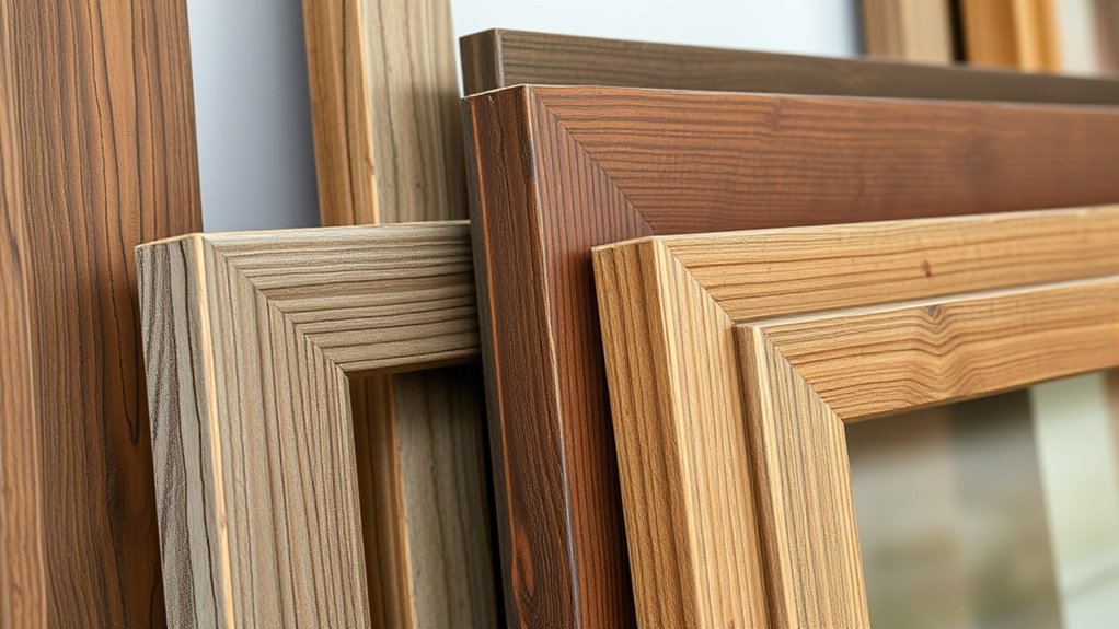 choosing reclaimed wood frames