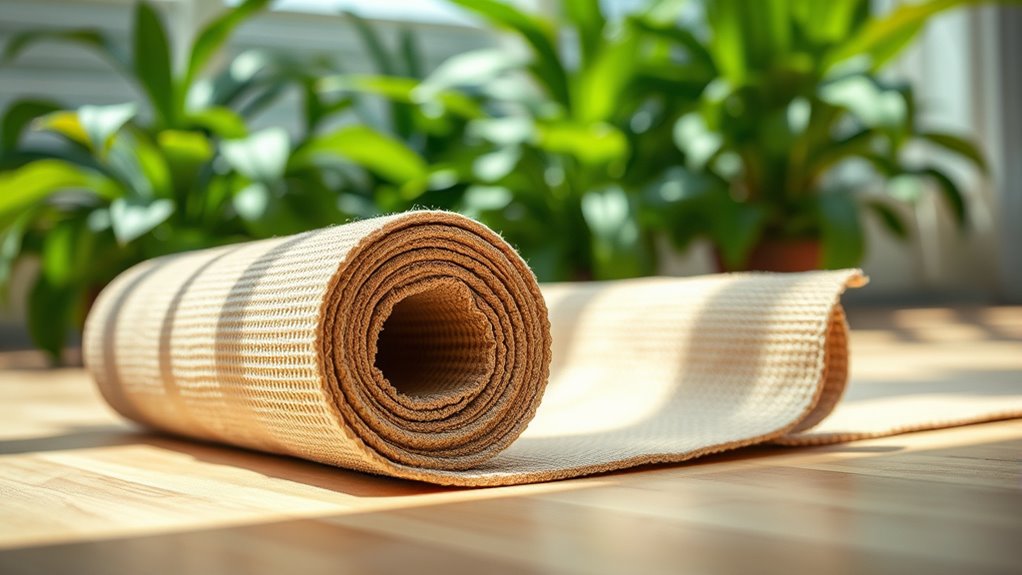 choosing sustainable yoga mat