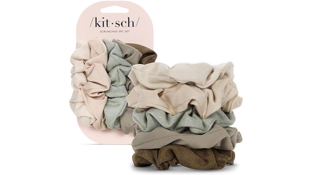 colorful hair accessory set