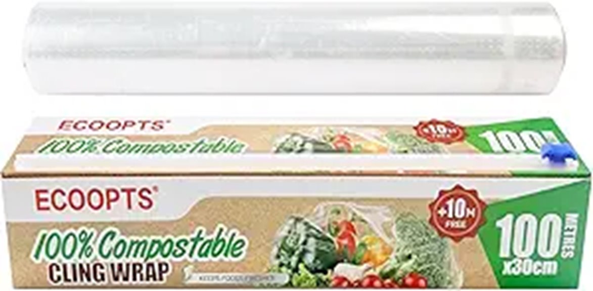 compostable plastic wrap dispenser