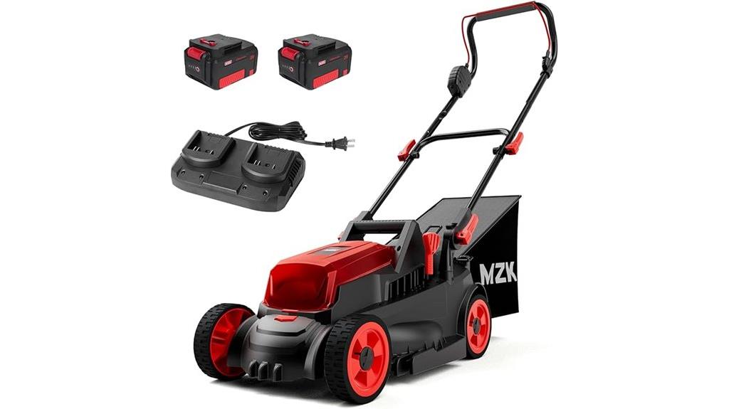 cordless lawn mower model