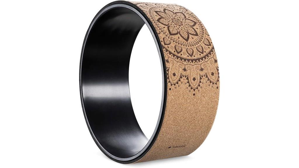 cork yoga wheel