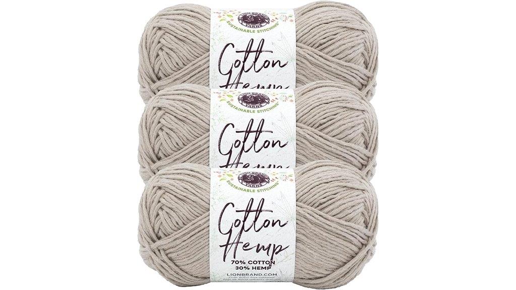 cotton hemp durable yarn